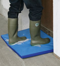 Tapis de désinfection humains