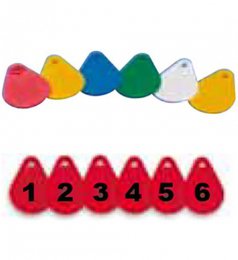 Plaquette de cou PVC pour moutons