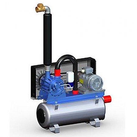 Groupe de vide sur réserve - 2331 - Groupe de vide 350L sur réserve 45L - 1,5CV