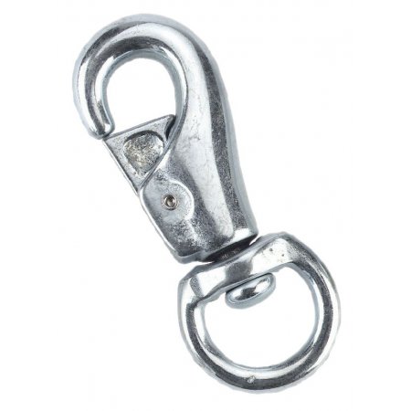 Mousqueton acier à virolle ronde - 8307/10 - Mousqueton acier à virolle ronde pour chaîne par 1 prix pièce par 10