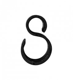 Crochet de maintien noir pour tuyaux simple pulsation adaptable Gascoigne Melotte (Corr. D385657)