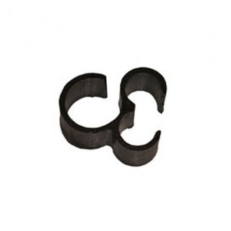 Crochet de maintien noir pour tuyaux double pulsation adaptable Gascoigne Melotte (Corr. D385656) - 20008 - Crochet de maintien noir pour tuyaux double pulsation adaptable GM (Corr. D385656)