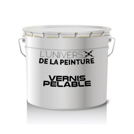 Vernis pelable toutes teintes satiné - 5374 - Vernis pelable - toutes teintes satiné 20Kg