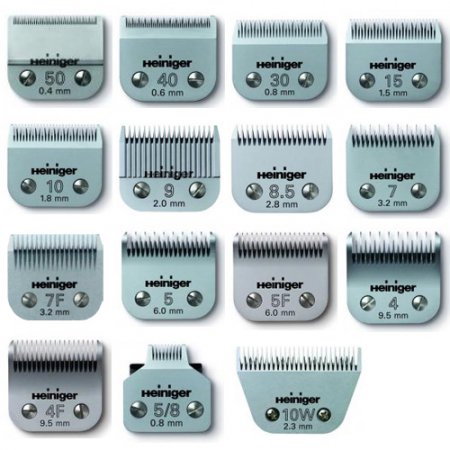 Couteaux pour Heiniger Saphir