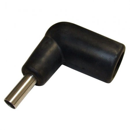 Coudes caoutchouc avec sortie inox - 20343 - Coude caoutchouc avec sortie inox d.32x22mm