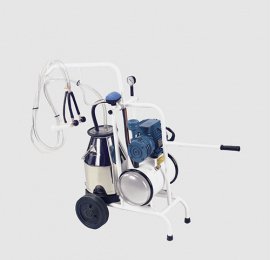 Chariot complet 1 pot 2 postes avec réserve