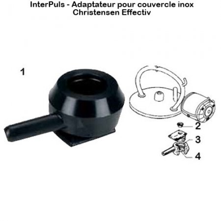Adaptateur pour couvercle inox Christensen Effectiv - 2800072 - 3 - Joint torique