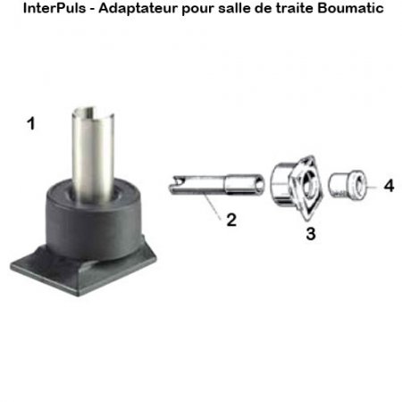Adaptateur pour salle de traite Boumatic - 2809117 - 1 - Adaptateur pour salle de traite Boumatic