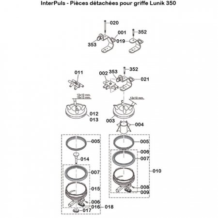 Interpuls-griffe-lunik-350-schema