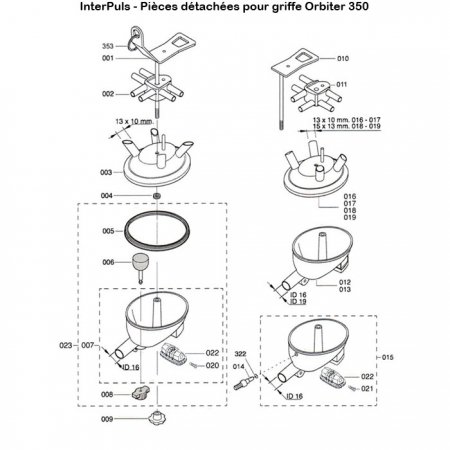 Interpuls-griffe-orbiter-350-schema