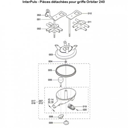 Interpuls-griffe-orbiter-240-schema