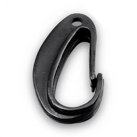 Crochet de décrochage en PVC noir adaptable Delaval - 220040/10 - Crochet de décrochage en PVC noir adaptable Delaval (Corr. 91556401) / prix unitaire par 10 mini.