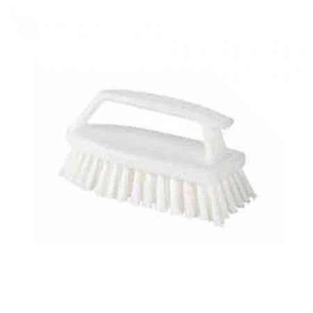 Brosse à main blanche - 220086/3 - Brosse à main blanche prix pièce par 3