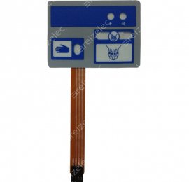 Autocollant Clavier 1000V adaptable Boumatic