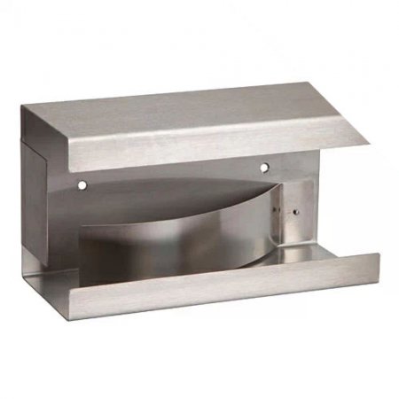Support mural inox pour boite de gants - 220172/3 - Support mural inox pour boite de gants/Prix piéce par 3