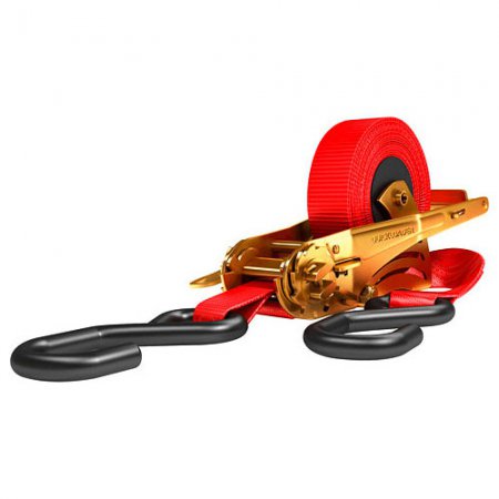 Sangle d'arrimage automatique Quickloader - 11360 - Sangle d'arrimage automatique Quickloader avec crochet S 3,6m - charge directe 400kg - charge parallèle 800kg