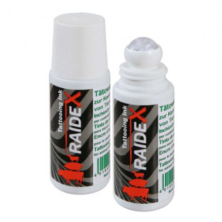 Teinte pour tatouage Raidex Roll-on - 11414 - Teinte pour tatouage Raidex Roll-on 80ml noire