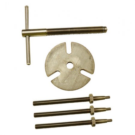 Tire flasque inox pour pompe à vide adaptable Gascoigne Melotte (Corr. D119401) - 220466 - Tire flasque inox pour pompe à vide adaptable GM (Corr. D119401)