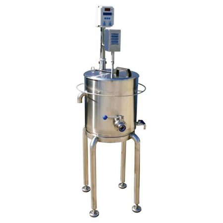 Mini-pasteurisateur inox - 221078 - Mini-pasteurisateur inox 30L/valve décharge DN30/mono./3kW 230V mono. 16A