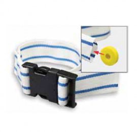 Sangle de cheville creuse pour transpondeur 40mm