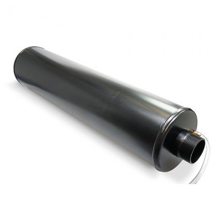 Silencieux pour pompe à vide - 221285 - Silencieux pour pompe à vide GPV350 nu L.160mm