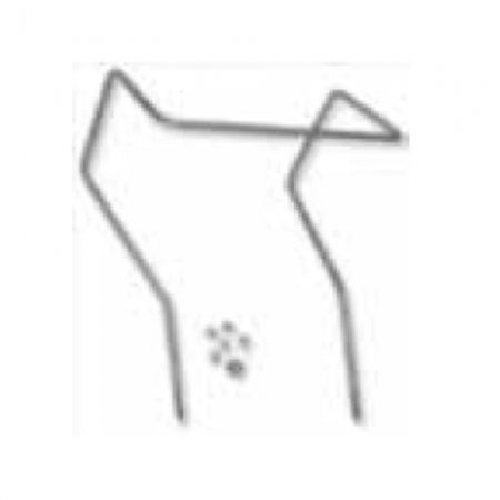 Crochet de suspension pour compteur Origine Waikato - 221318 - Crochet de suspension (max. 90mm/pente max. 5%) pour compteur Origine Waikato