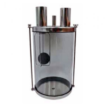 Piège sanitaire 10L couvercle inox 2 entrées d.51mm - 221372 - Piège sanitaire 10L couvercle inox 2 entrées d.51mm