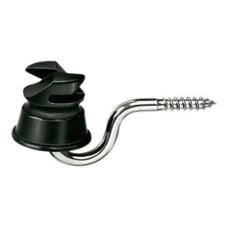 Isolateur grande tête pour piquet bois WI 10000 - 11604 - Isolateur grande tête pour piquet bois WI 10000 / prix unitaire, vendu par 25