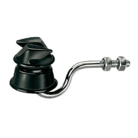 Isolateur grande tête pour piquet métal à 2 écrous M6 WI 10000/2 - 11605 - Isolateur grande tête pour piquet métal à 2 écrous M6 WI 10000/2 / prix unitaire, vendu par 25