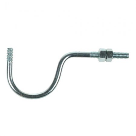 Ferrure pour piquet en fer avec 2 écrous - 11628 - Ferrure 8mm pour piquet en fer avec 2 écrous / prix unitaire, vendu par 100