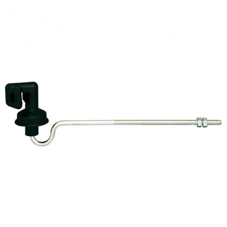 Isolateur longue tige pour piquet en métal à filet M6 WI 286/2 - 11636 - Isolateur longue tige pour piquet en métal à filet M6 WI 286/2 / prix unitaire, vendu par 10