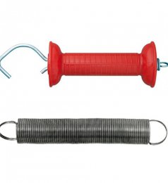 Poignée rouge (WZ 600) + ressort 5 mètres WZ 6026