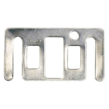 Plaquette d'assemblage inox pour rubans 10-20mm BV 4 - 11703 - Plaquette d'assemblage inox pour rubans 10-20mm BV 4