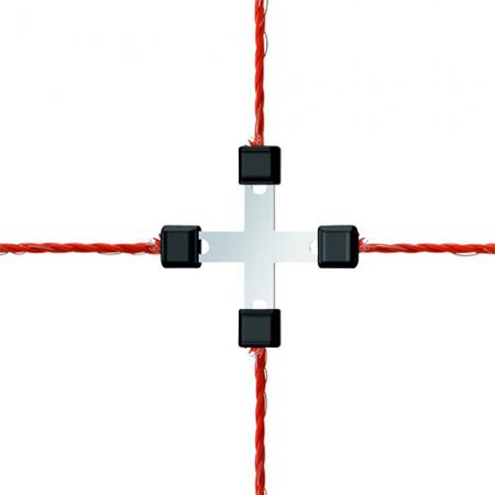 Connecteur croisé Litzclip pour fils jusqu'à 3mm - 11739 - Connecteur croisé Litzclip pour fils jusqu'à 3mm / prix unitaire, vendu par 5