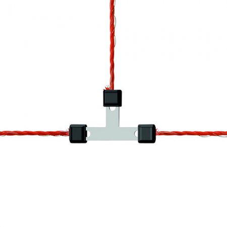 Connecteur en T Litzclip pour fils jusqu'à 3mm - 11740 - Connecteur en T Litzclip pour fils jusqu'à 3mm / prix unitaire, vendu par 5