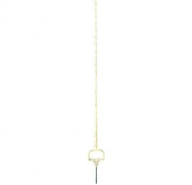 Piquet en PVC blanc renforcé fibre de verre WZ 3000