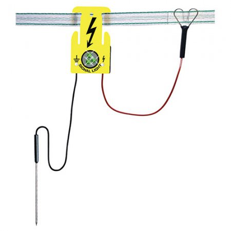 Témoin lumineux sur clôture - 11766 - Témoin lumineux sur clôture