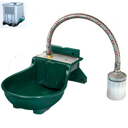 Abreuvoir PVC à niveau constant pour tonneau IBC Lister SB 112 WN - 11774 - Abreuvoir PVC à niveau constant 2,3L pour tonneau IBC Lister SB 112 WN