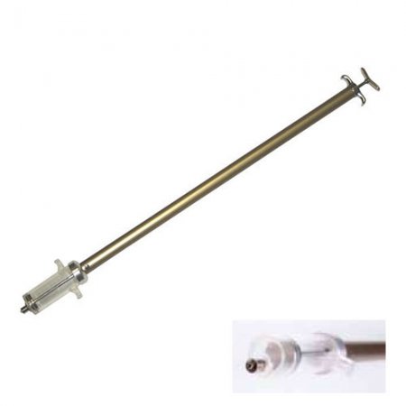 Seringue Metalplex rallongée - 11826 - Seringue Metalplex rallongée 10ml L.54cm