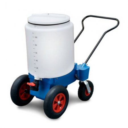 Chariot mobile 110L plastique 4 roues - 12078 - Chariot mobile 110L plastique 4 roues