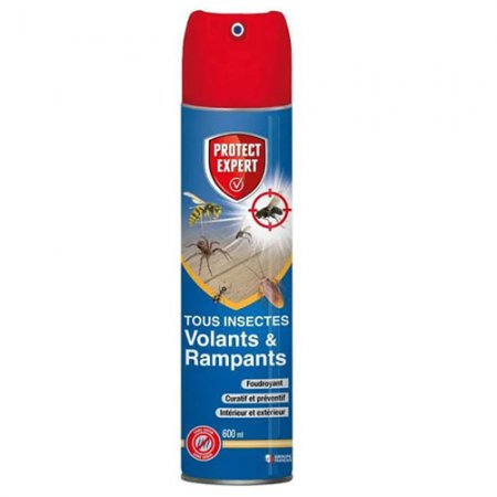 Aérosol foudroyant volants et rampants 600ml - 12098 - Aérosol foudroyant volants et rampants 600ml