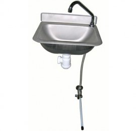 Lave-mains inox éco cde genoux