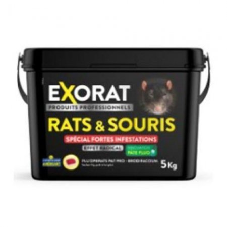 Flu'Operats Pat' RS 5kg - Pro - Brodifacoum 29ppm - 12266 - Flu'Operats Pat' RS 5kg - Pro - Brodifacoum 29ppm