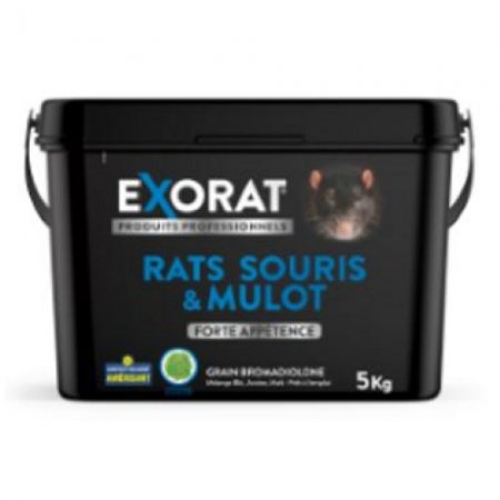 Grain Bromadiolone 4C 5kg - Pro - Bromadiolone 25ppm - 12269 - Grain Bromadiolone 4C 5kg - Pro - Bromadiolone 25ppm