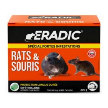 Operats Plus Bloc RS 300g - GP - Diféthialone 25ppm - 12275 - Operats Plus Bloc RS 300g - GP - Diféthialone 25ppm