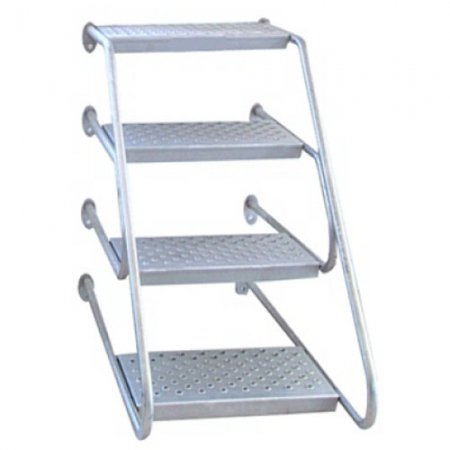 Escalier 4 marches inox - 221426 - Escalier 4 marches inox