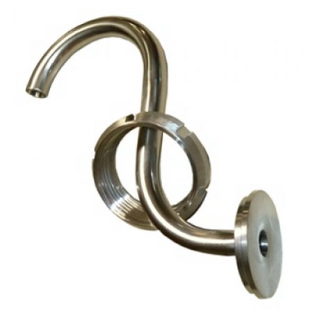 Ecrou SMS avec col de cygne - 221439 - Ecrou SMS pour tube d.51 avec col de cygne