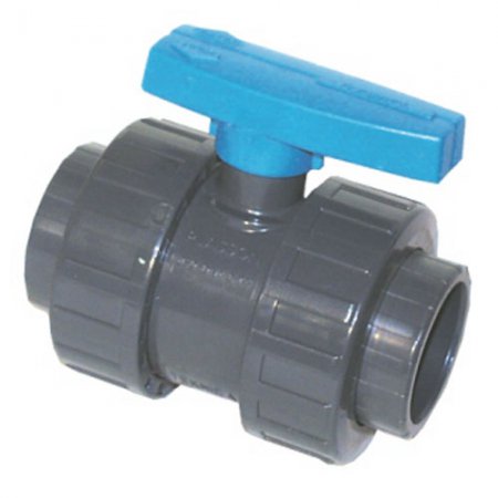 Vanne sphérique PVC - 221457 - Vanne sphérique PVC D32 F/F