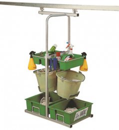 Servante double suspendue