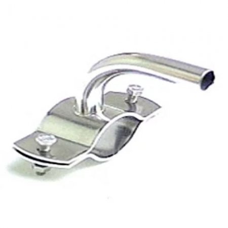 Prise à lait inox fixation boulons entrée coudée 90° parallèle - 221518 - Prise à lait inox fixation boulons entrée coudée 90° parallèle d.14-16mm pour tube 1 1/2"